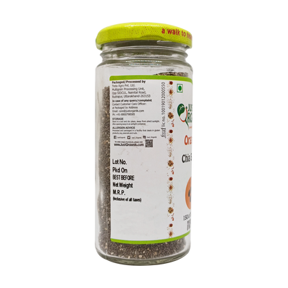 Chia Seeds | USDA Organic - Just Organik - 150gm