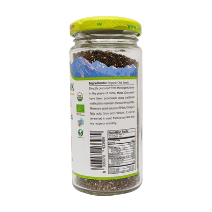 Chia Seeds | USDA Organic - Just Organik - 150gm