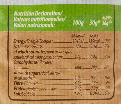 Chips | Organic Rice Chips with Super Seeds - Chia And Quinoa - Vegan, Gluten Free, Not Fried &amp;amp; Whole Grain With Olive Oil - RiceUp - 60gm
