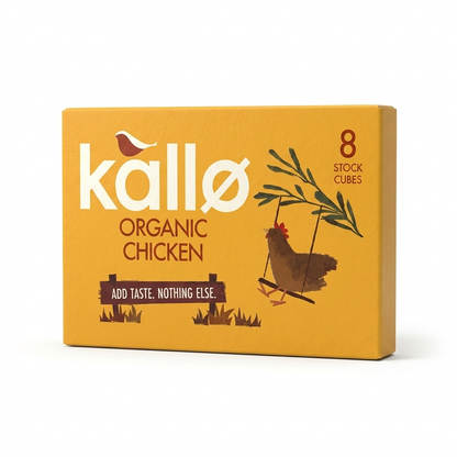 Organic Chicken Cubes | Organic - Vegan, Gluten Free &amp;amp; Lactose Free – Kallo Organic – 8  Cubes