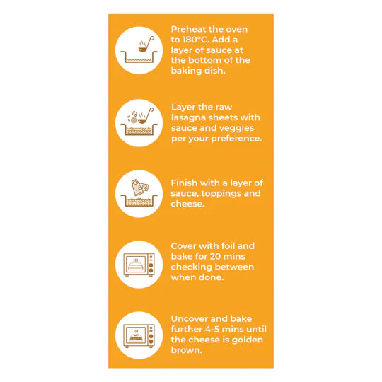 Pasta | Chickpea Lasagne - Natural - Indian – Vegan, Gluten Free, High Protein, Enriched With Added Fiber, No Wheat &amp;amp; No Rice – Pink Harvest Farms – 200gm