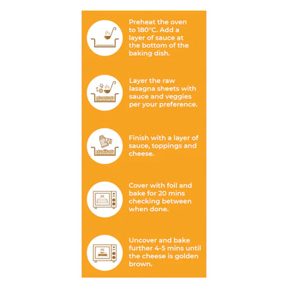 Pasta | Chickpea Lasagne - Natural - Indian – Vegan, Gluten Free, High Protein, Enriched With Added Fiber, No Wheat &amp;amp; No Rice – Pink Harvest Farms – 200gm