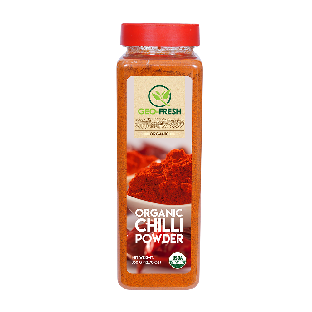 Chilli Powder | USDA Organic - Geo-Fresh Organic - 360gm