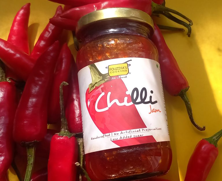 Chilli Jam | 100% From Natural Ingredients - Preservatives Free - Fouziya’s Cooking – 225gm