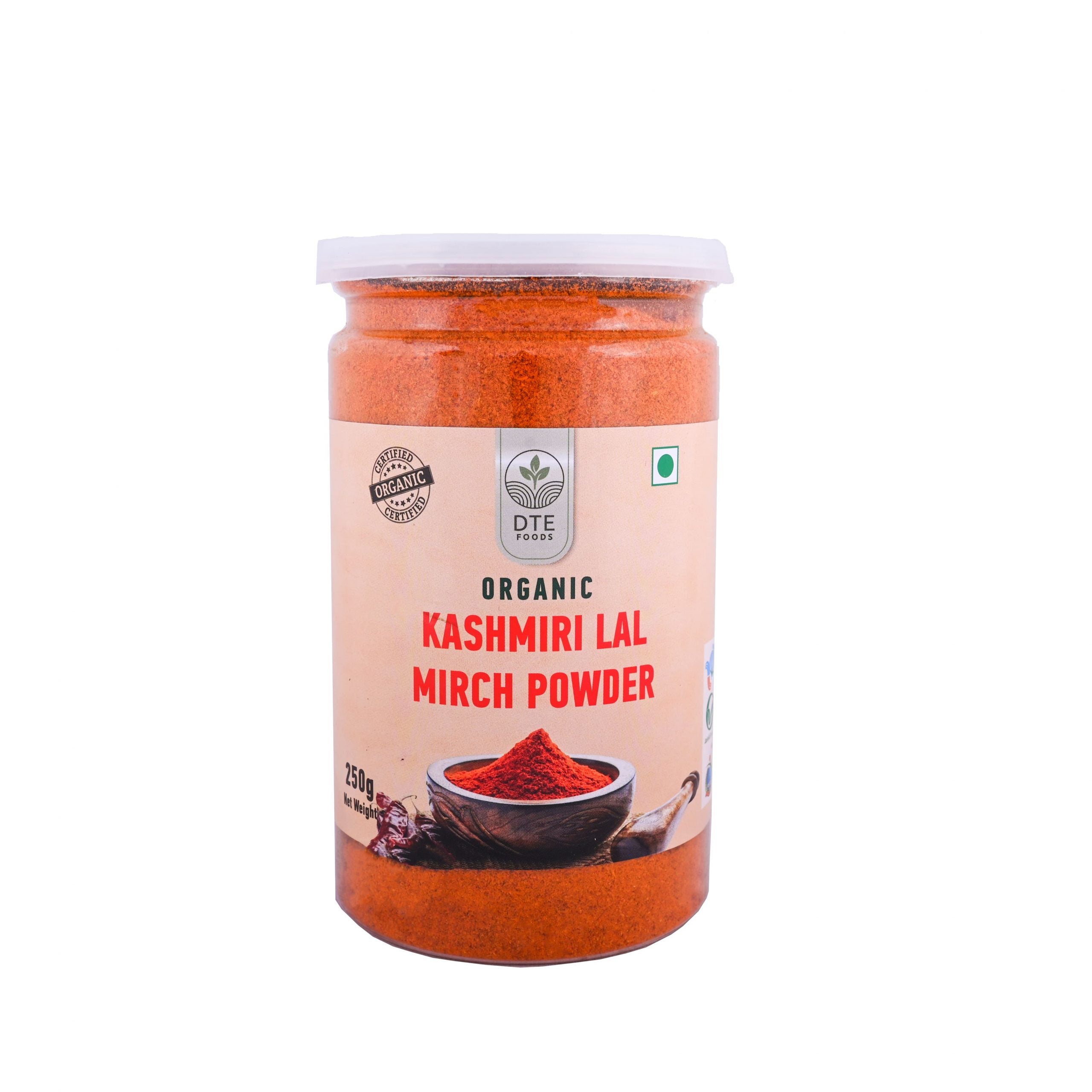 Chilli Powder | Kashmiri Lal Mirch – Organic – DTE – 250gm