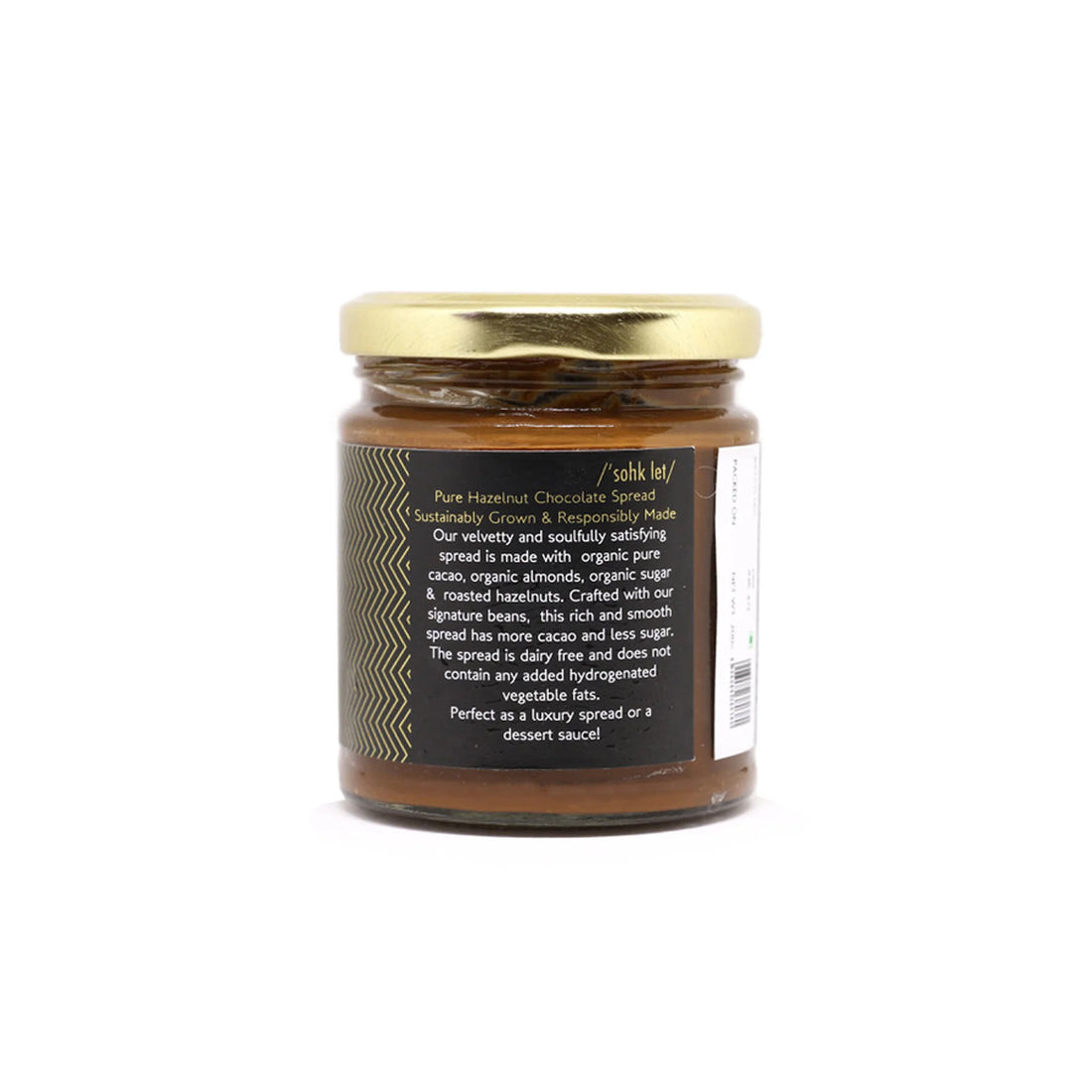 Chocolate Hazelnut Spread - Vegan - Soklet - 200gm