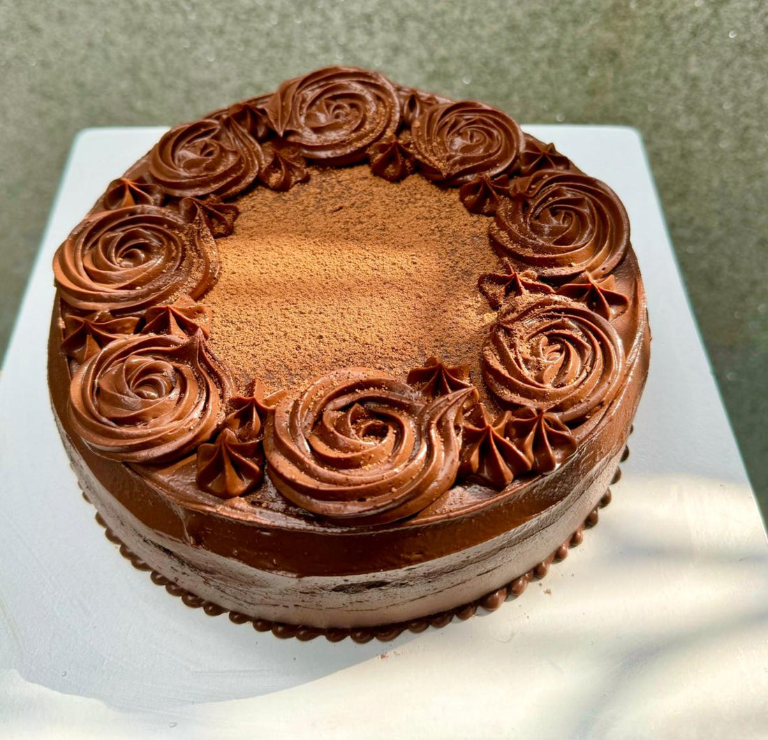 Cake | Chocolate Decadence Cake - Vegan Gluten Free & Refined Sugar Free - Nature&