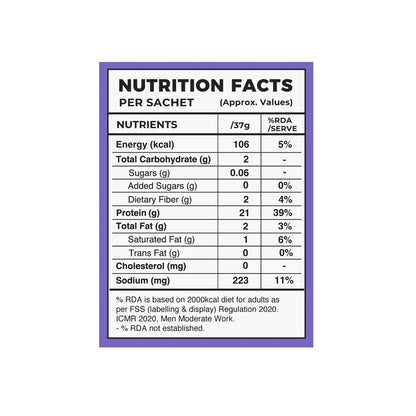 Chocolate Milkshake - Smooth Clean Plant Protein- 21 g Protein- Vegan , Gluten Free - Supports Muscle Growth, Help Avoid Bloat- No Artificial Flavours &amp; Sweeteners, No Gums, No Chalkiness - Pink Harvest – 37 gm