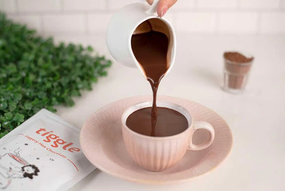 Chocolate Mix | Jaggery (Hot) - Dark - Vegan &amp;amp; Chemical Free - Tiggle – Make 1 Cup - 20gm