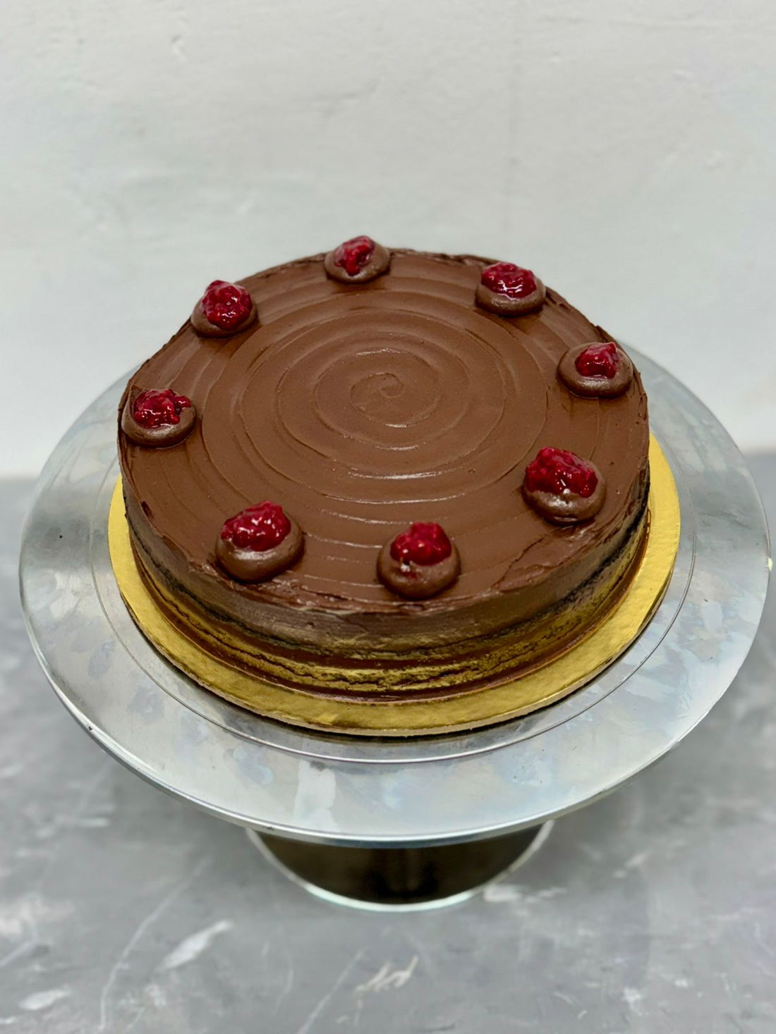 Cake | Chocolate Raspberry Cake - Vegan, Gluten Free & Sugar Free - Nature&