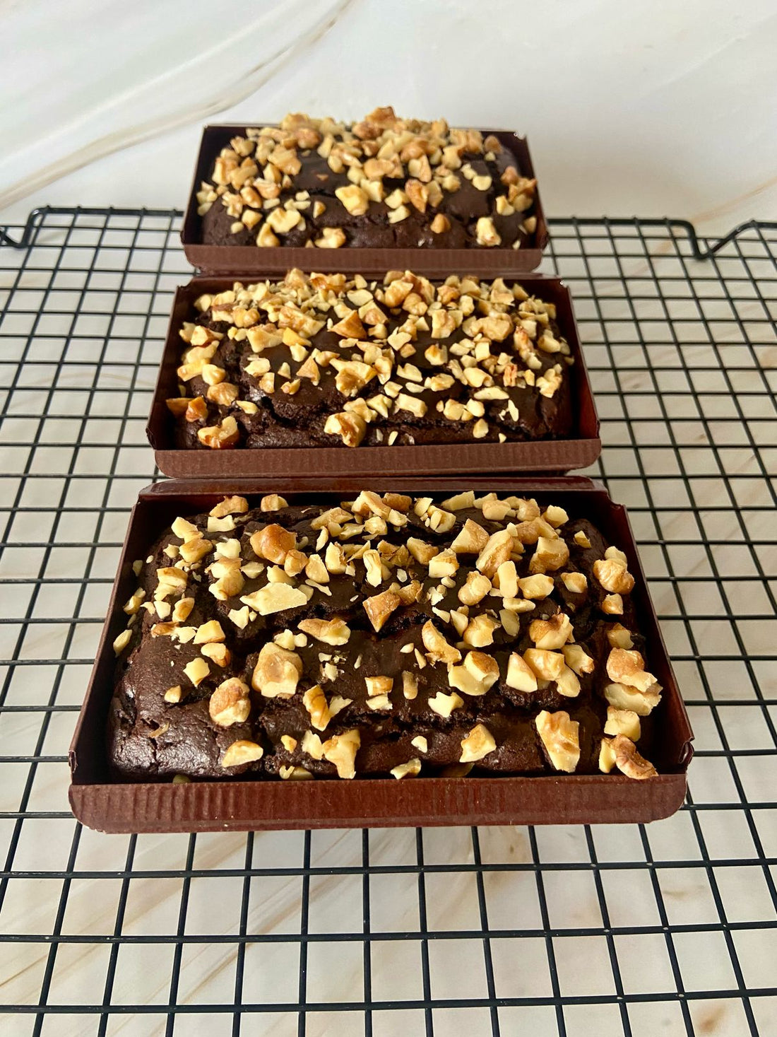Chocolate Walnut Cake - Vegan, Gluten Free & Refined Sugar Free - 200gm