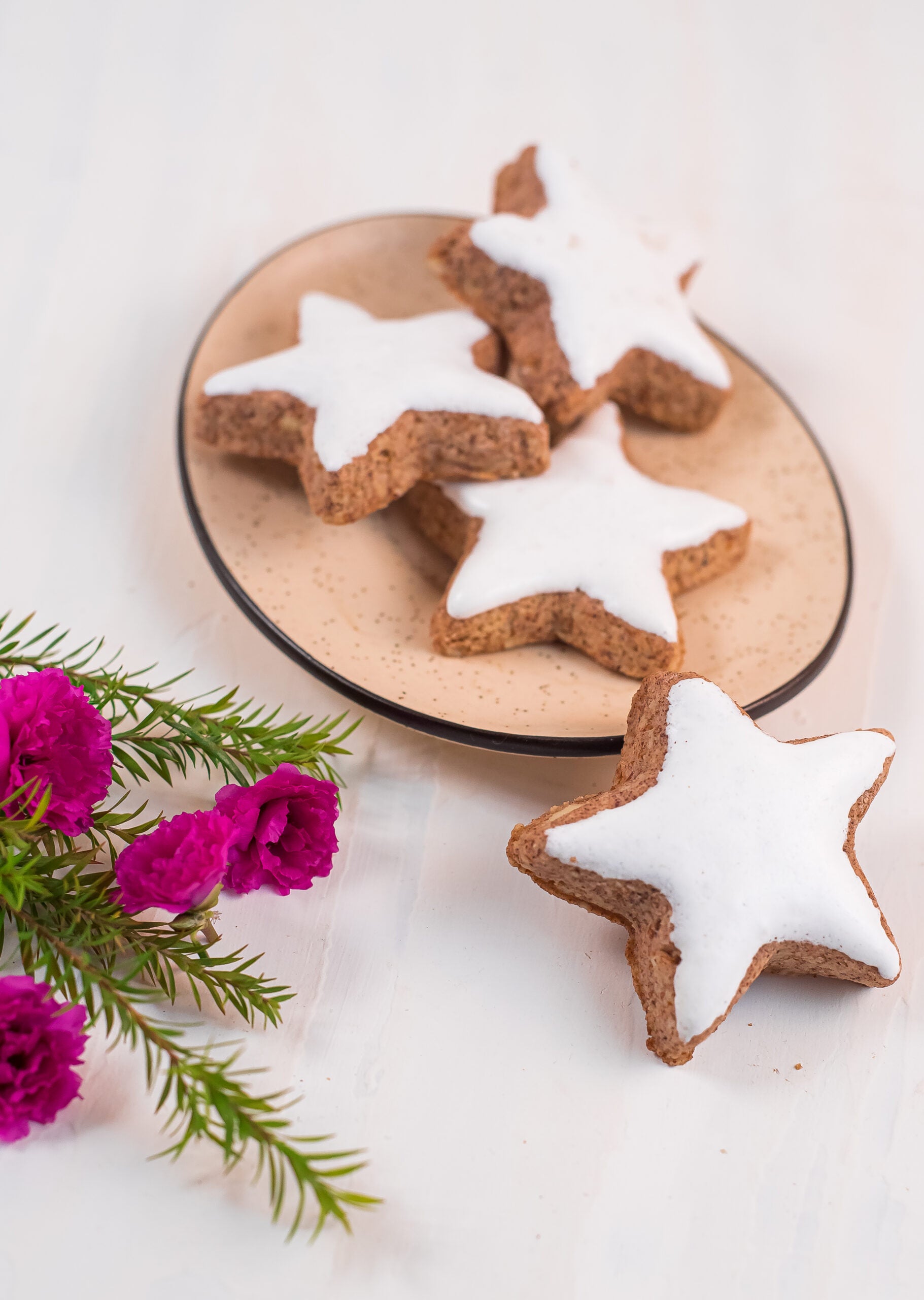 Cinnamon Star (Zimtsterne) - Gluten Free - With Egg - Nature&