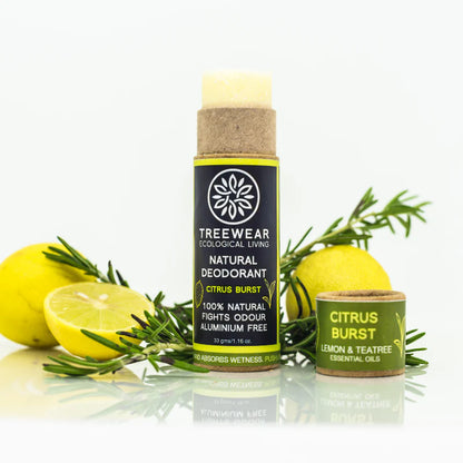Natural Deodorant Stick Citrus Burst - TreeWear - 33gm
