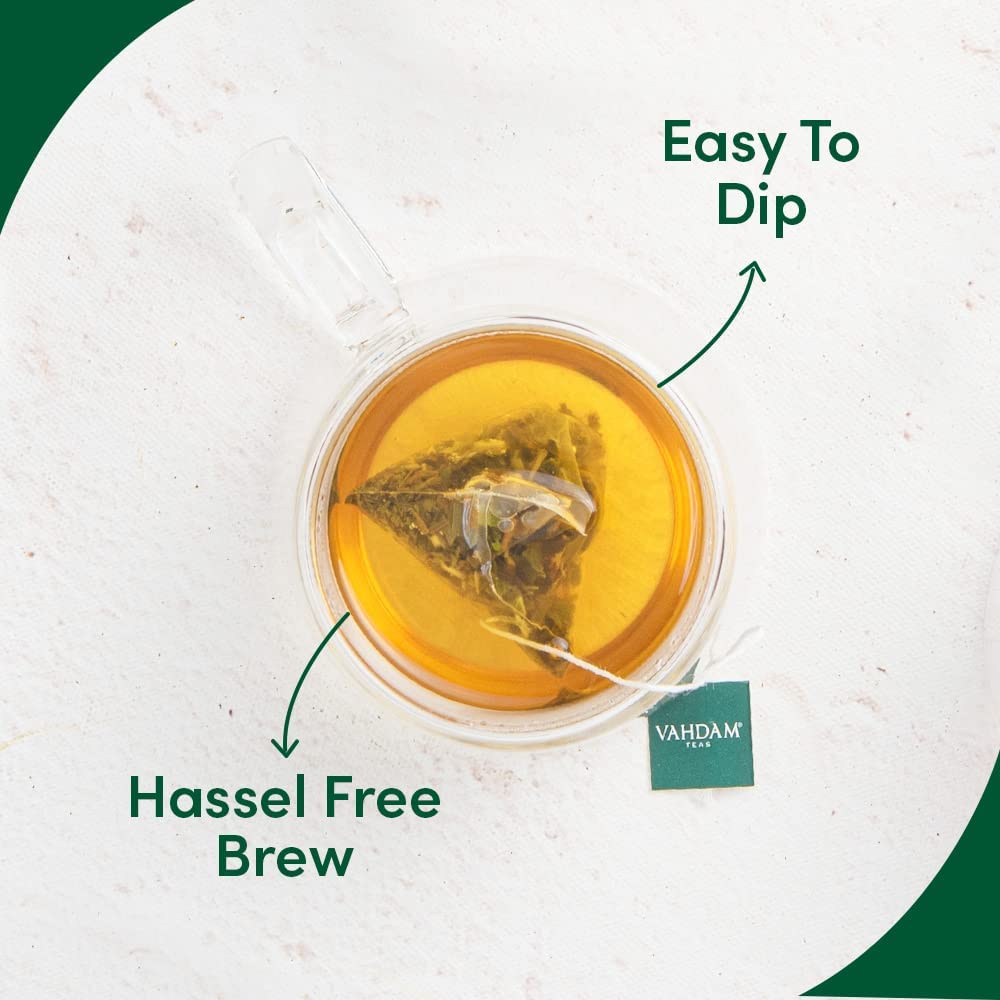 Classic Chamomile Herbal Tea – Vahdam – 15Tea Bags