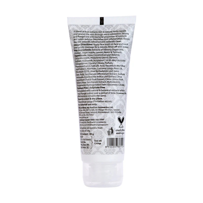 Clear Skin Face Wash - Azafran - 100gm