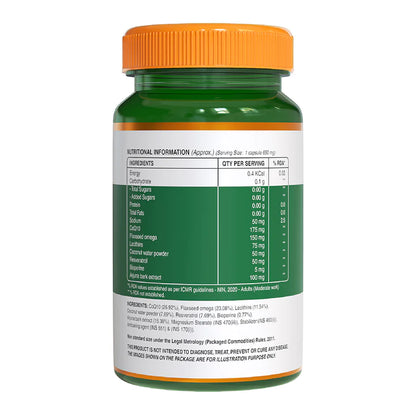 Bio COQ-10 (Bio Enhanced Coenzyme Q-10) – With Bioperine And Arjuna Extract – Supports Energy Production &amp; Heart Health – Pure Nutrition – 175 mg – 60 Capsule