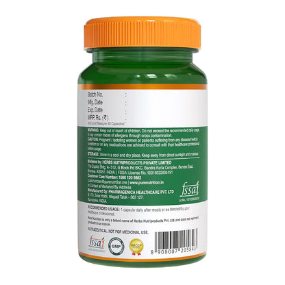 Bio COQ-10 (Bio Enhanced Coenzyme Q-10) – With Bioperine And Arjuna Extract – Supports Energy Production &amp; Heart Health – Pure Nutrition – 175 mg – 60 Capsule