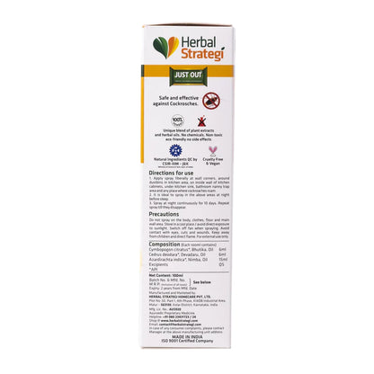 Cockroach Repellent – Herbal Strategi – 200ml