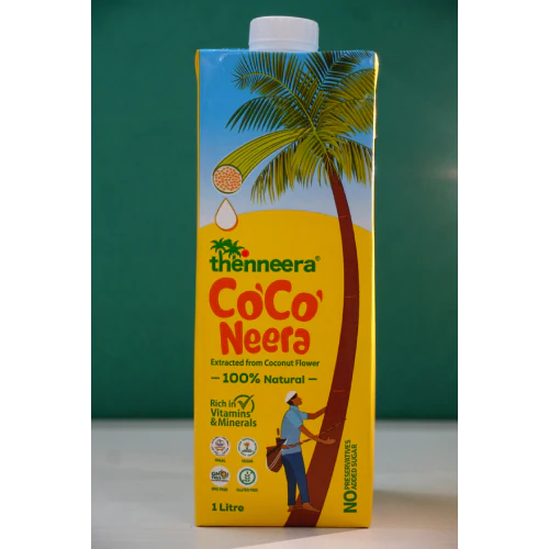 Coco Neera | Extracted From Coconut Flower - 100% Natural - High In Vitamins &amp; Minerals - Vegan, Gluten Free, GMO Free, No Added Sugar &amp; No Added Preservatives - thenneera - 1000ml