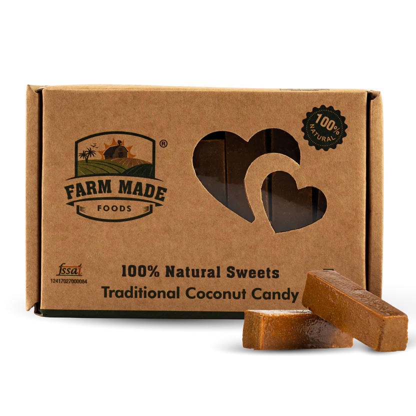 Coconut Candy | Traditional - Natural - Farm Made - 200gm