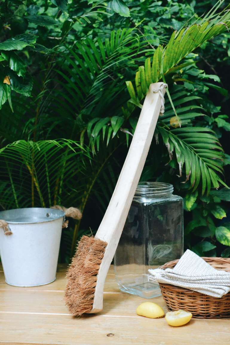 Coconut Coir Toilet Brush - Almitra - 1 Piece