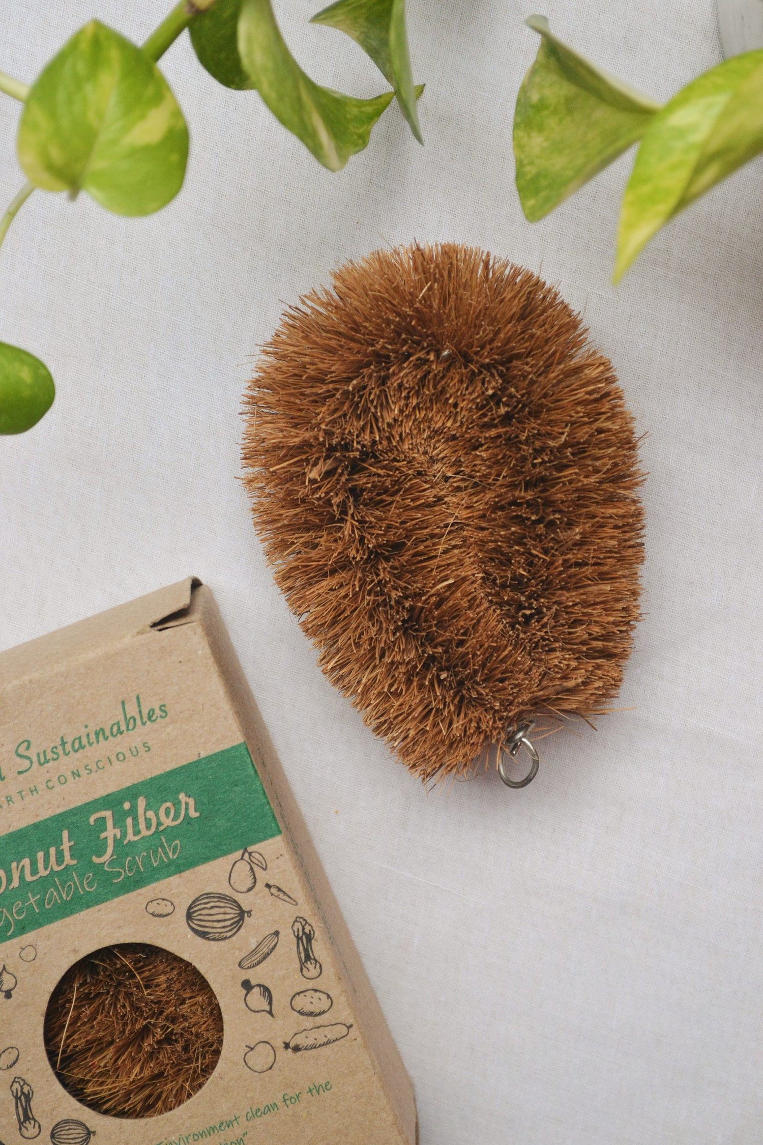 Coconut Fiber Vegetable Scrub – Almitra