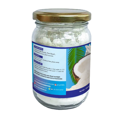Coconut Milk Powder - Vegan &amp;amp; Gluten Free - Organic Wellness - 100gm