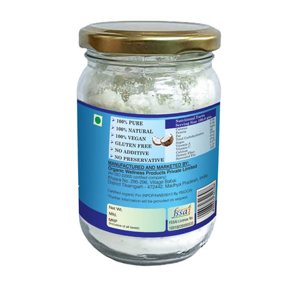 Coconut Milk Powder - Vegan &amp;amp; Gluten Free - Organic Wellness - 100gm