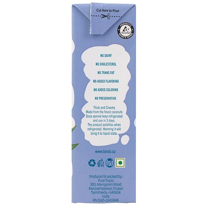 Coconut Milk | Unsweetened – Tendo – 180ml