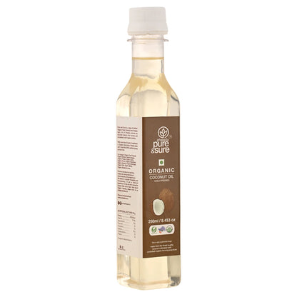 Coconut Oil | – Cold Pressed - Pure and Sure – 250ml