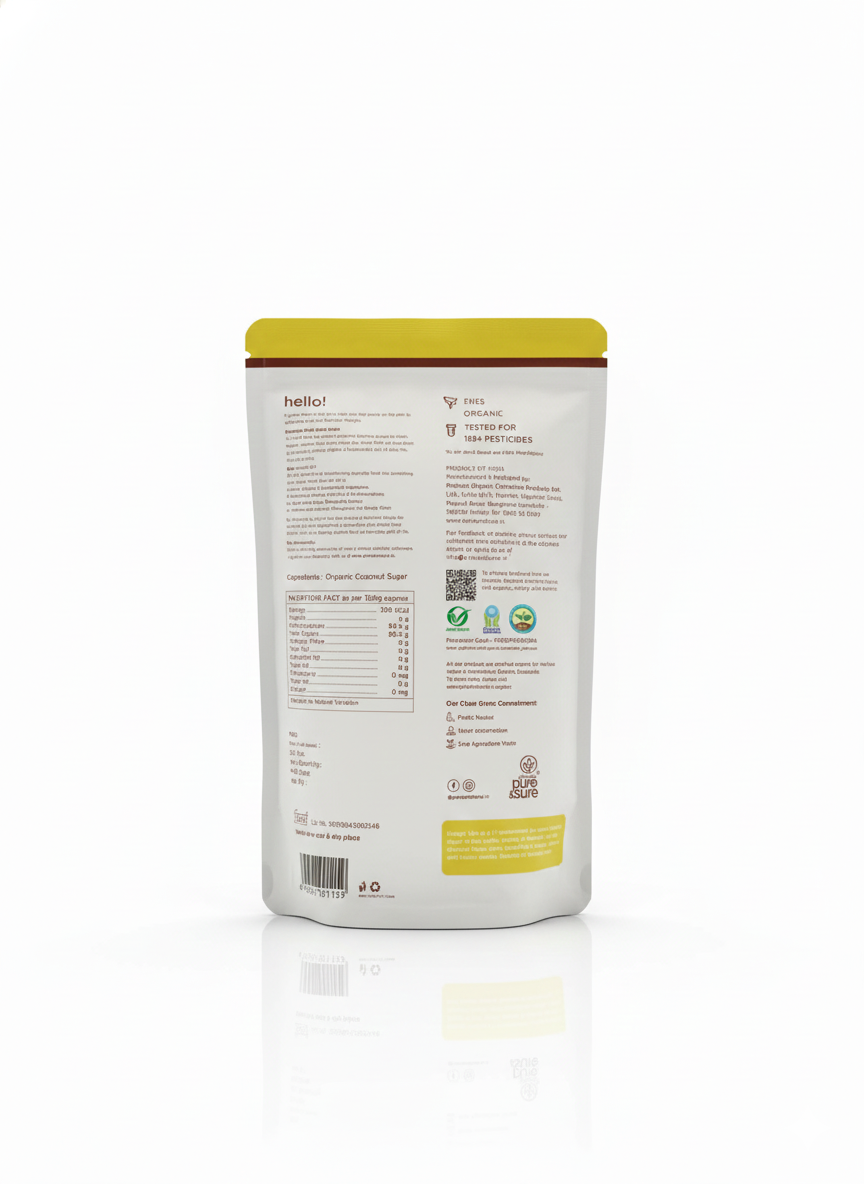 Sugar | Coconut Sugar - Organic - Pure and Sure - 500gm