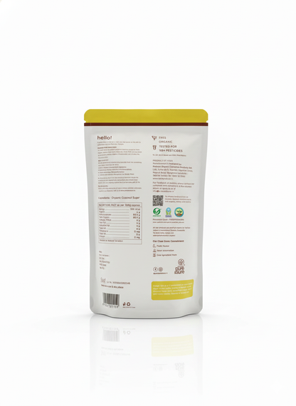 Sugar | Coconut Sugar - Organic - Pure and Sure - 500gm