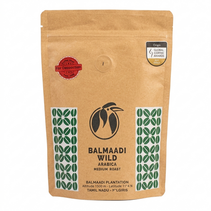 Coffee |  Balmaadi Wild (For Deccoction) - Marc’s Coffee - 100% Arabica , Medium Roast- Coffee Ideas – 250gm