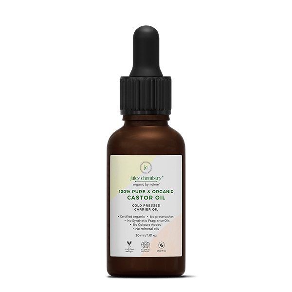 Cold Pressed Castor Carrier Oil – Juicy Chemistry – 30ml