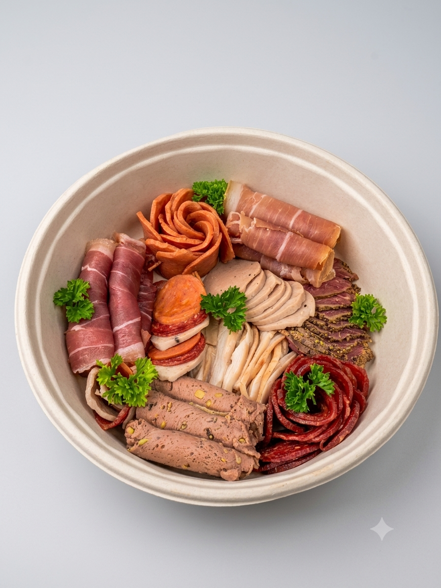 Cold Cut Meat Box - Hormone &amp; Antibiotic Free Meats - Nitrate Free - Nature&