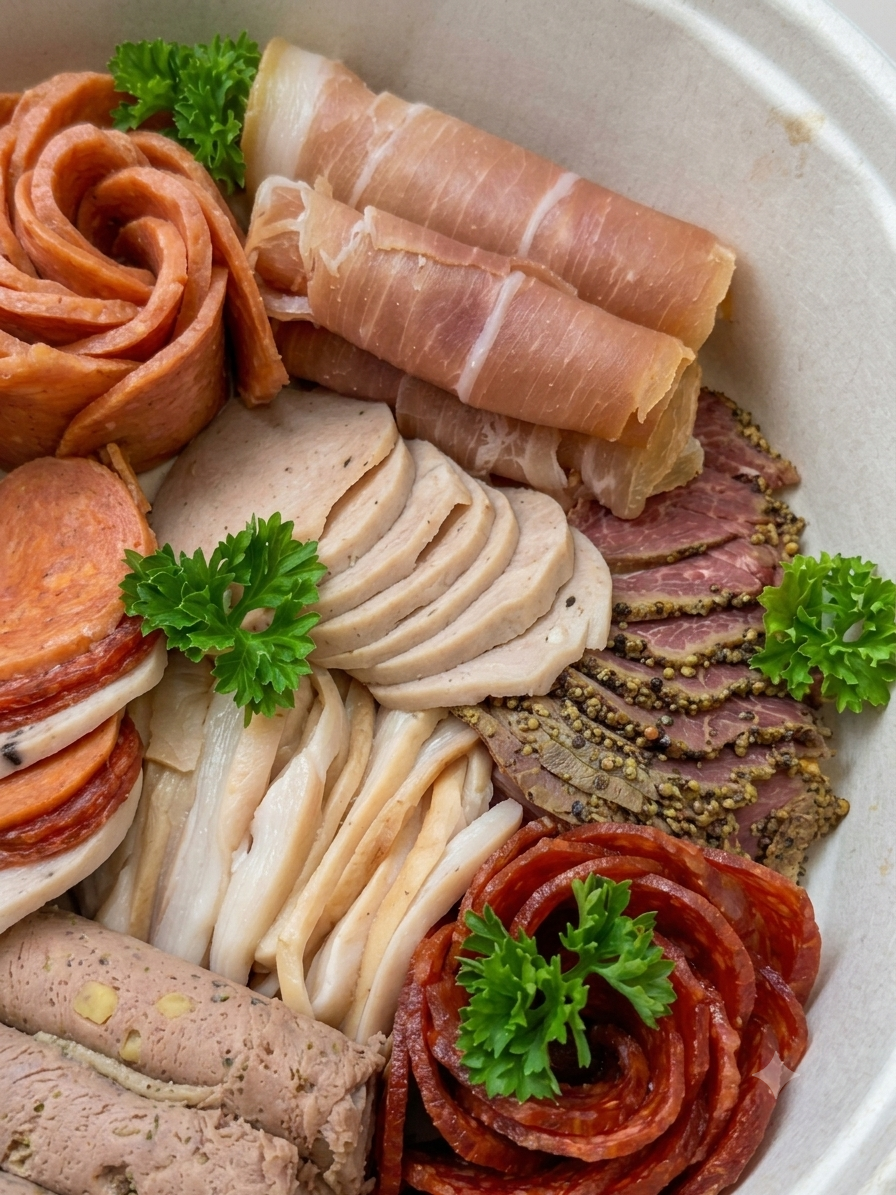 Cold Cut Meat Box - Hormone &amp; Antibiotic Free Meats - Nitrate Free - Nature&
