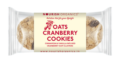Cookies | Variety Pack - Organic - Wheat Free &amp; Zero Trans Fat - Nourish Organics - 140gm