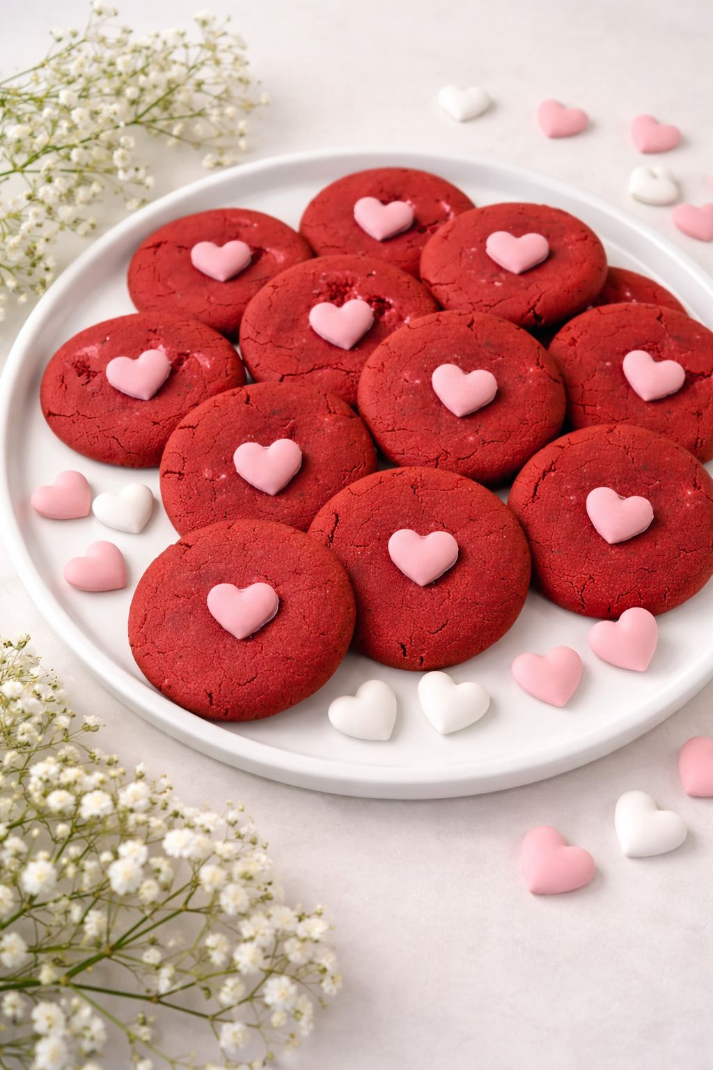 Cookies | Red Velvet Cookies - Vegan, Gluten Free &amp; Refined Sugar Free - Nature&