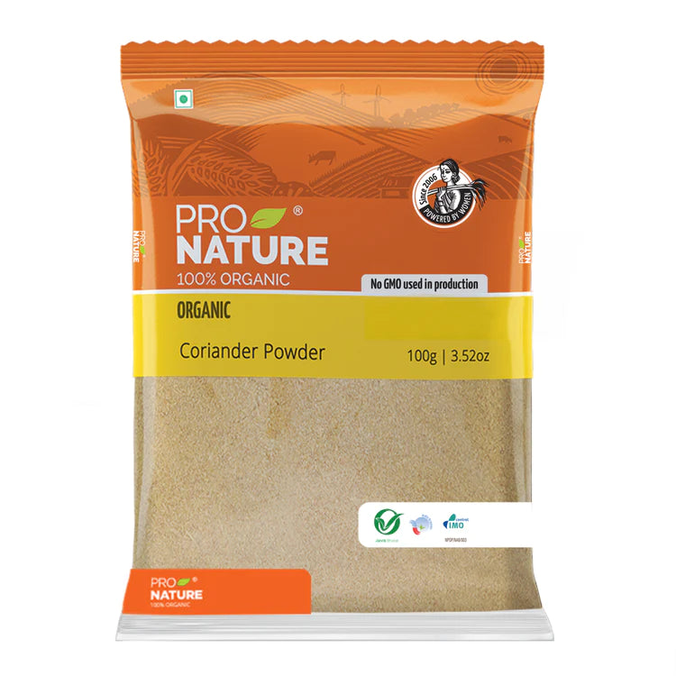 Coriander Powder - Pro Nature - 100gm