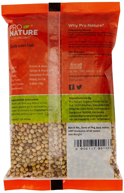Coriander Whole – Pro Nature – 100gm