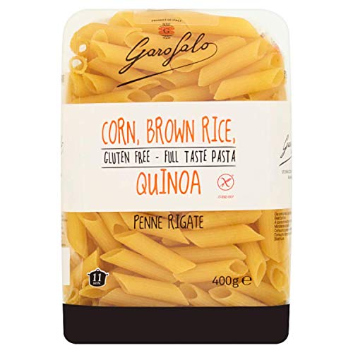 Pasta | Corn, Brown Rice & Quinoa Penne Rigate Pasta – Vegan & Gluten Free - Garofalo – 400gm