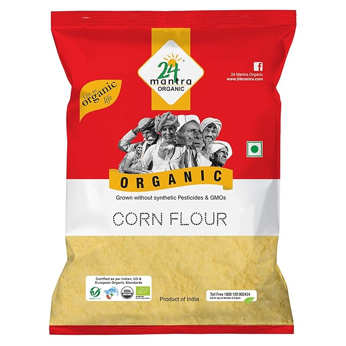 Corn Flour | Organic – 24 Mantra – 500gm