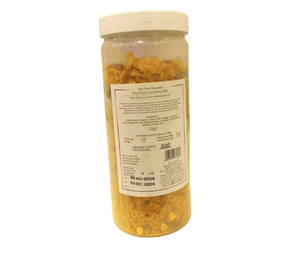 Cornflakes Mix | Peri Peri Roasted Dry Fruits Cornflakes Mix – Healthy Mixture Of Corn Flakes Topped With A Peri Peri Seasoning – Gluten Free, Cholesterol Free, No Added Preservatives &amp; No Trans Fat – Home D’elite – 250gm
