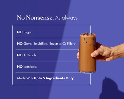 Protein Powder | Indonesian Cacao  (24g Protein Per Serving) - Fermented Yeast Protein – No Nonsense – No Added Sugar, No Added Sugar &amp; No Added Artificial Flavours – Cosmix – 500gm