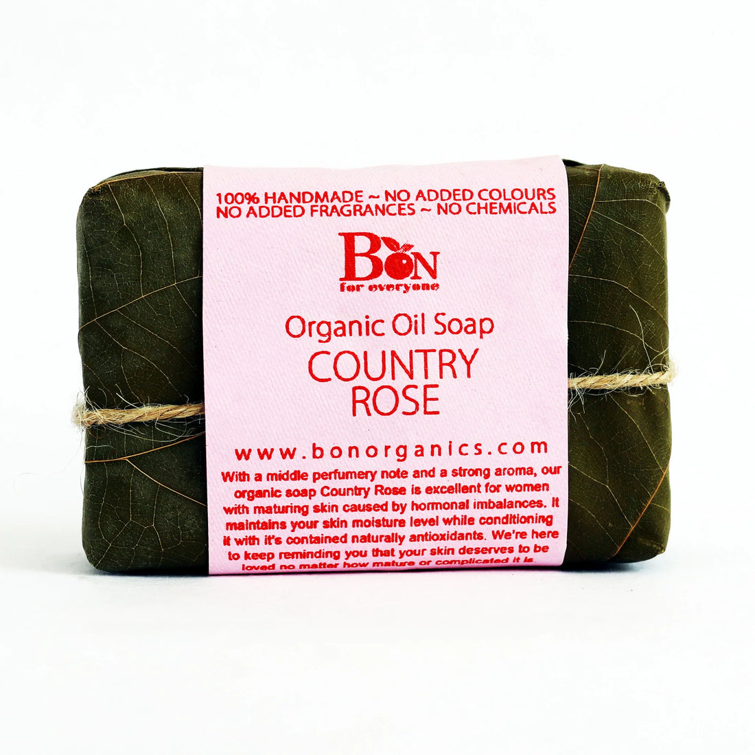Soap | Oil Soap - Country Rose - Rustic Art - 100gm