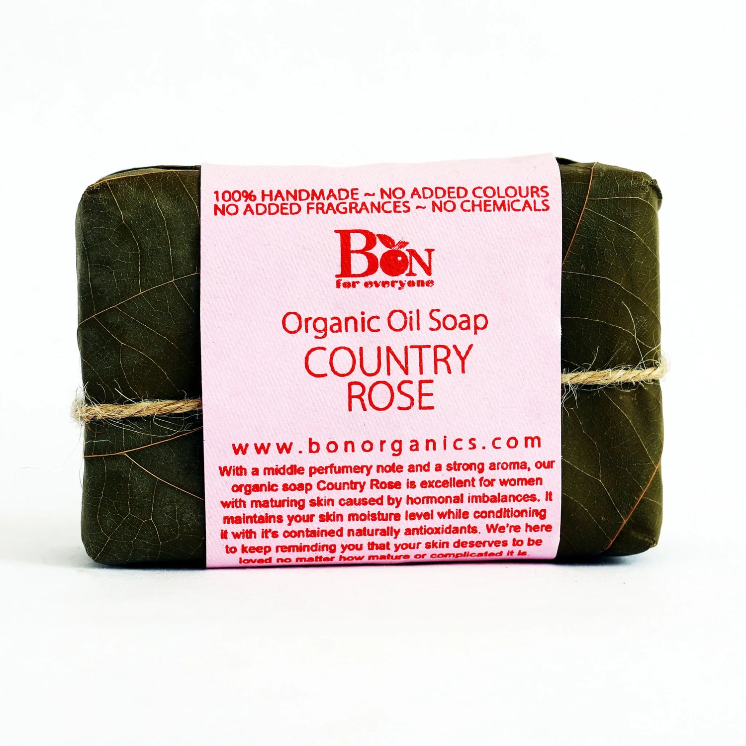 Soap | Oil Soap - Country Rose - Rustic Art - 100gm