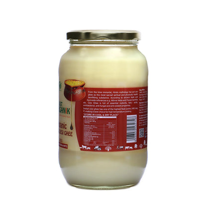 Ghee | Organic Cow Ghee - Just Organik - 1000ml