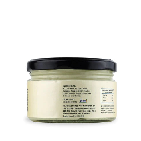 Cream Cheese | Jalapeno (Made From A2 Milk) – Natural – Free Range – No Added Sugar &amp;amp; Preservatives Free – Highland Farms – 200gm