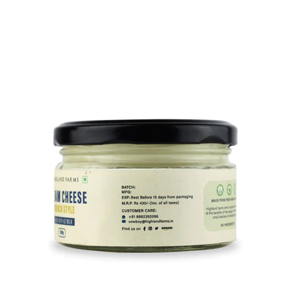 Cream Cheese | Jalapeno (Made From A2 Milk) – Natural – Free Range – No Added Sugar &amp;amp; Preservatives Free – Highland Farms – 200gm