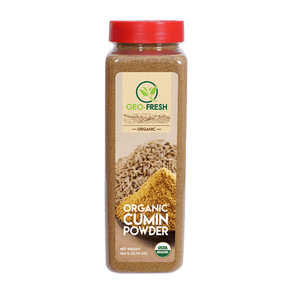Cumin Whole | USDA Organic - Gmo Free - Geo Fresh - 360gm